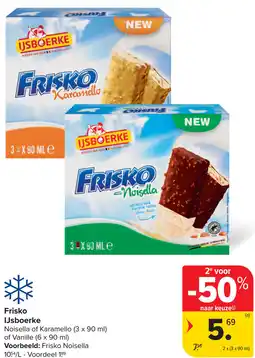 Carrefour Frisko IJsboerke aanbieding