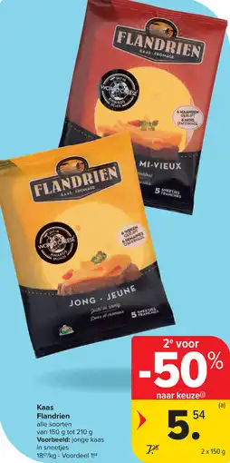 Carrefour Kaas Flandrien aanbieding