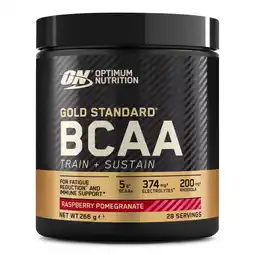 Decathlon Bcaa - Gold Standard Bcaa?train & Sustain (266 G) - Framboos Appel aanbieding
