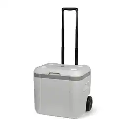 Decathlon Steamy Marine 52 Roller, Koelbox op Wielen, 52L, Wit aanbieding