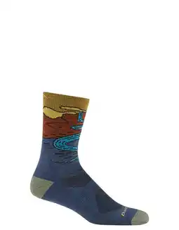 Decathlon Heren wandelsok - Micro Crew - Chasing Waterfalls - M aanbieding