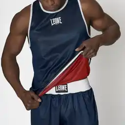 Decathlon Heren trainingsshirt LEONE 1947 Double Face Boxing Singlet aanbieding