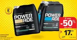 Carrefour Isotone drank Powerade aanbieding
