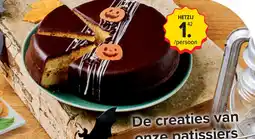 Carrefour Halloweentaart spook aanbieding