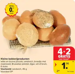 Carrefour Kleine bakkerijproducten aanbieding