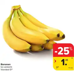 Carrefour Bananen aanbieding
