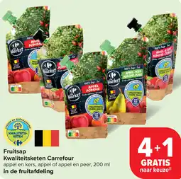 Carrefour Fruitsap Kwaliteitsketen Carrefour aanbieding