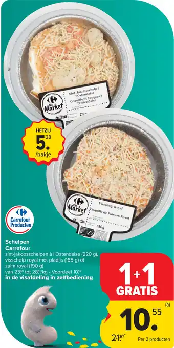 Carrefour Schelpen Carrefour aanbieding