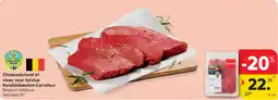 Carrefour Chateaubriand of vlees voor fondue Kwaliteitsketen Carrefour aanbieding