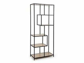 Deba Meubelen Decoratief rek ROMY - Hout/metaal Multicolor aanbieding