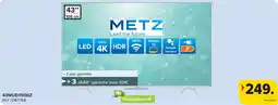 Carrefour METZ LED 4K UHD HDR Google TV 43MUD70OOZ aanbieding