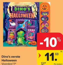 Carrefour Dino's eerste Halloween aanbieding