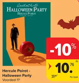 Carrefour Hercule Poirot - Halloween Party aanbieding