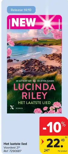 Carrefour Het laatste lied aanbieding