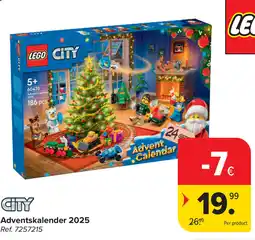 Carrefour City Adventskalender 2025 aanbieding
