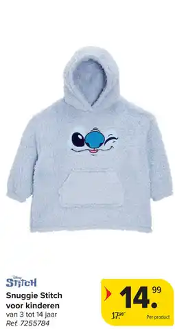 Carrefour Snuggie Stitch voor kinderen aanbieding