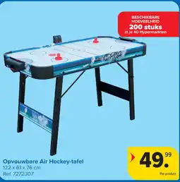Carrefour Opvouwbare Air Hockey-tafel aanbieding