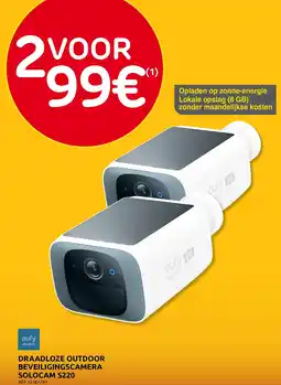 Brico Draadloze Outdoor Beveiligingscamera Solocam S220 aanbieding