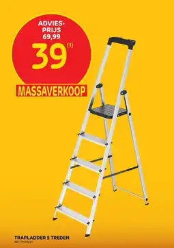 Brico Trapladder 5 Treden aanbieding
