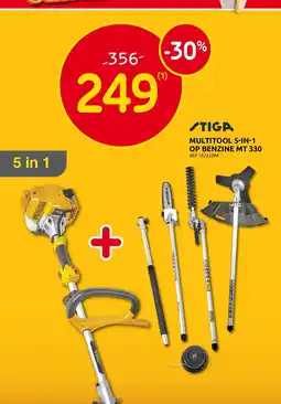 Brico Multitool 5-in-1 Op Benzine Mt 330 aanbieding