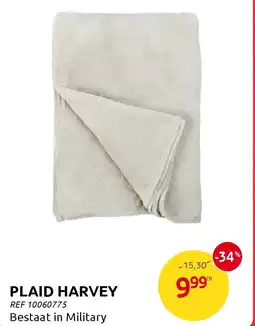 Brico Plaid Harvey aanbieding