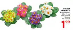 Trafic Boeket Primula's Kunstbloemen aanbieding