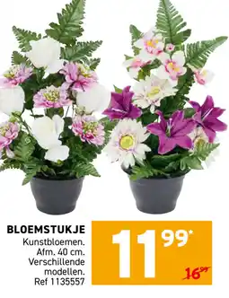 Trafic Bloemstukje Kunstbloemen aanbieding