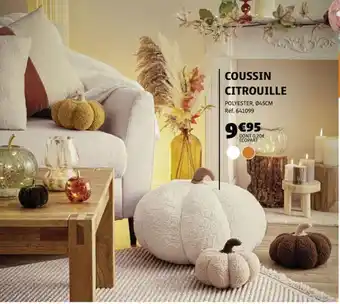 Coussin Citrouille