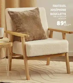 GiFi Fauteuil Joséphine Bouclette aanbieding