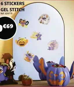 GiFi 6 Stickers Gel Stitch aanbieding