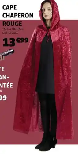 GiFi Cape chaperon rouge aanbieding