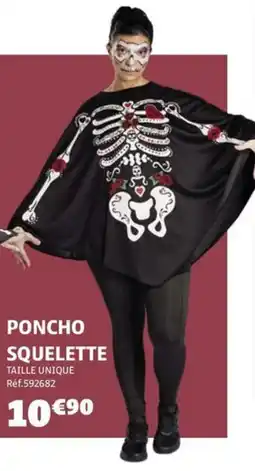 GiFi Poncho Squelette aanbieding