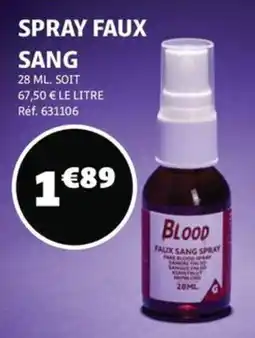 GiFi Spray Faux Sang aanbieding