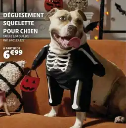 GiFi Déguisement Squelette Pour Chien aanbieding