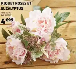 GiFi Piquet Roses et Eucalyptus aanbieding