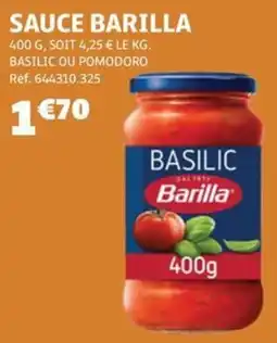 GiFi Sauce Barilla aanbieding