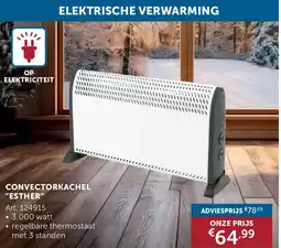 Zelfbouwmarkt Convectorkachel Esther aanbieding