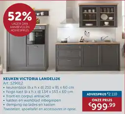 Zelfbouwmarkt Keuken Victoria Landelijk aanbieding