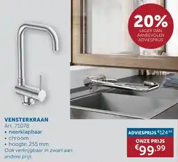 Zelfbouwmarkt Vensterkraan aanbieding
