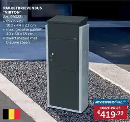 Zelfbouwmarkt Pakketbrievenbus Virton aanbieding