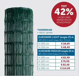 Zelfbouwmarkt Tuindraad aanbieding