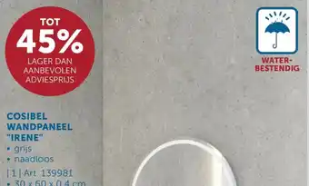Zelfbouwmarkt Cosibel Wandpaneel Irene aanbieding