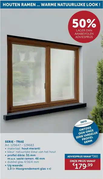 Zelfbouwmarkt Serie Trae aanbieding