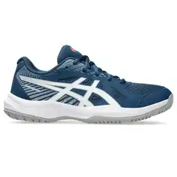 Decathlon Multisportschoenen Kinderen, Unisex - ASICS Upcourt 6 GS - MakoBlue/White aanbieding