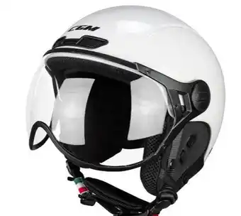 Decathlon CGM helm voor fiets en ski wit 801 EBI Mono aanbieding