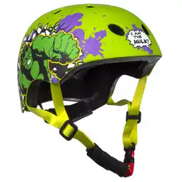 Decathlon Fietshelm Kinderen The Hulk 52-56 cm Jongens aanbieding
