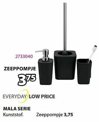 Jysk Mala zeeppompje aanbieding