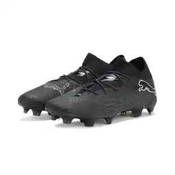 Decathlon FUTURE 7 ULTIMATE FG/AG voetbalschoenen PUMA Black Silver Gray aanbieding