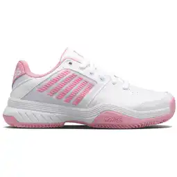 Decathlon Women's White And Pink K-swiss Court Express Hb 96750959 Shoes aanbieding
