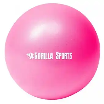 Decathlon Gorilla Sport Mini Pilates Bal - Fitnessbal - 28 cm - Rood aanbieding